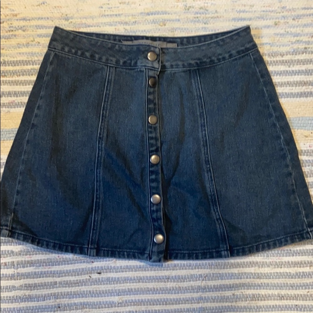 jean skirt